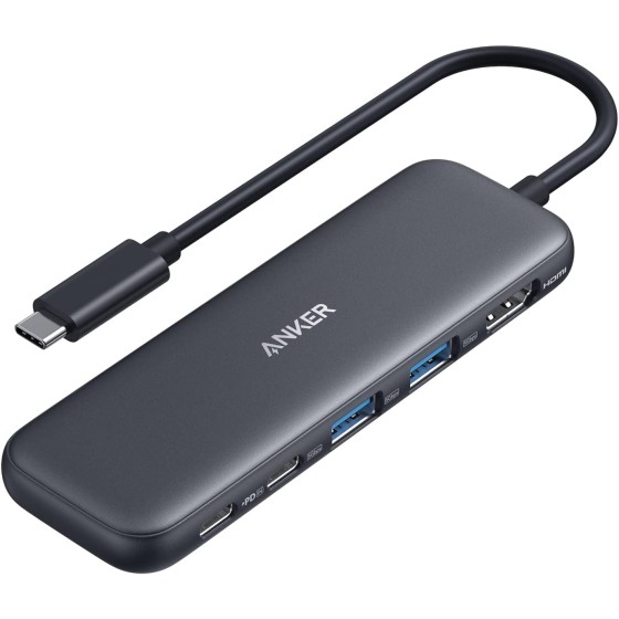 Anker USB C Hub, 5-in-1 USBC to HDMI Splitter with 4K Display