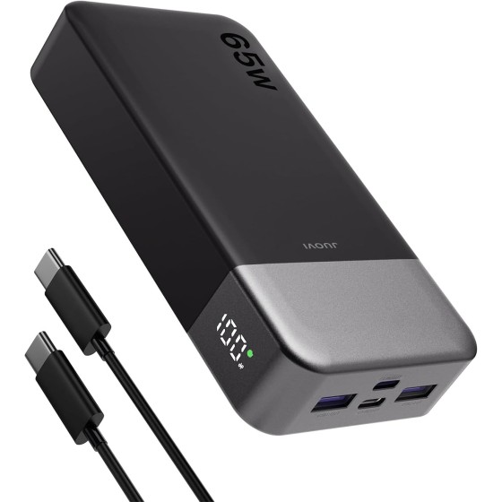 JUOVI Power Bank 65W 20000mAh Laptop Portable Charger